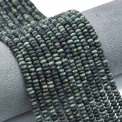 Natural Kambaba Jasper Beads Strands G-P575-A47-4x2mm-1