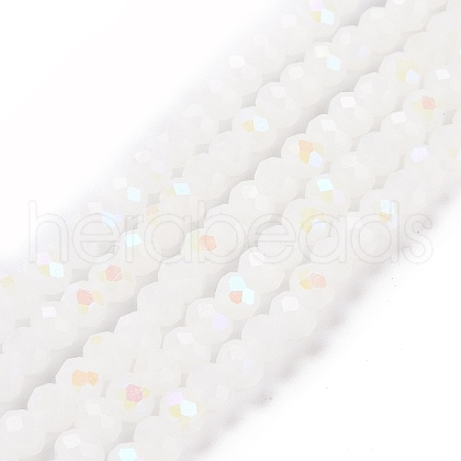 Electroplate Glass Beads Strands EGLA-A034-J10mm-L08-1