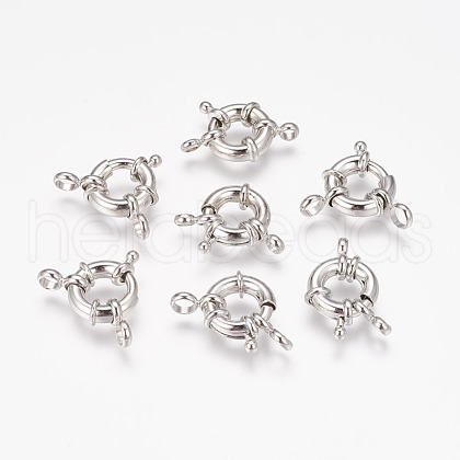 Brass Spring Ring Clasps KK39-1