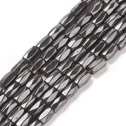 Magnetic Synthetic Hematite Beads Strands X-IM302-1