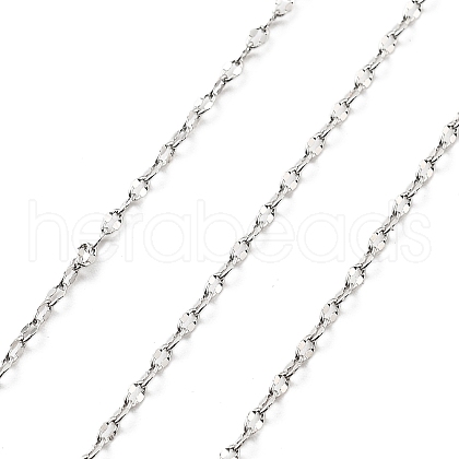 10M Brass Coffee Bean Chains CHC-L052-01A-P-1