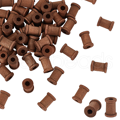 Wood Thread Bobbins TOOL-WH0125-106A-02-1