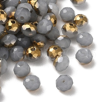 Electroplate Glass Beads EGLA-I016-04D-1
