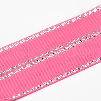 Polyester Grosgrain Ribbons for Gift Packing SRIB-L022-006-156-1