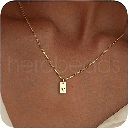 304 Stainless Steel Box Chain Necklaces FS-WG1FEB4-31-1
