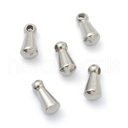 Tarnish Resistant 201 Stainless Steel Chain Extender Drop STAS-G245-15-1
