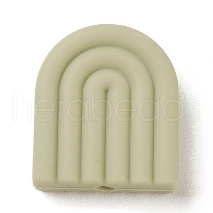 Arch Food Grade Eco-Friendly Silicone Focal Beads SIL-P003-01D-1