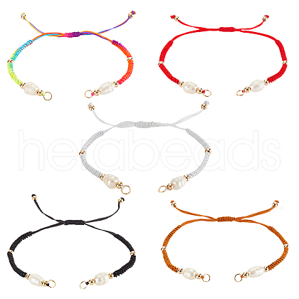   Braided Nylon Cord Bracelet Making AJEW-PH0012-22A-1
