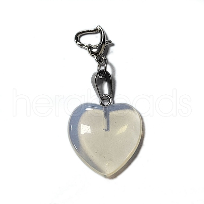 Synthetic Opalite Pendant Decorations PALLOY-PH01402-06-1