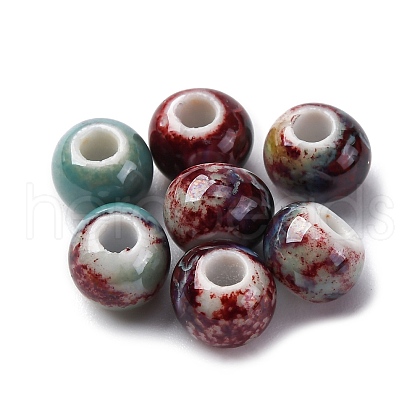 Handmade Porcelain Beads PORC-D300-A11-1