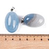 Natural Agate Dyed Pendants G-Q172-07P-02-3
