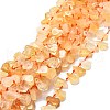 Grade A Natural Citrine Beads Strands G-E576-20-1