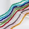 Glass Beads Strands EGLA-X0007-01A-4mm-2