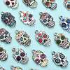 40Pcs 20 Styles Alloy Enamel Pendants ENAM-CJ0003-44-7
