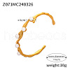 Branch 304 Stainless Steel Cuff Bangles for Women FS-WG30B71-02-1