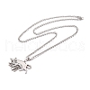 Non-Tarnish 304 Stainless Steel Necklaces NJEW-Q338-15P-2