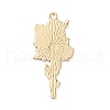 Light Gold Plated Alloy Enamel Pendants ENAM-D065-01KCG-03-2