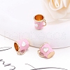 Alloy Enamel Mug Cup with Heart Miniature Ornaments PW-WG9EB43-05-1
