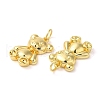 Brass Pendants KK-E048-05G-3