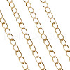 Decorative Chain Aluminium Twisted Chains Curb Chains CHA-TA0001-07G-10