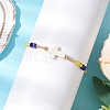 Cylinder Glass Seed Beaded Braided Bead Bracelets BJEW-MA00171-03-1