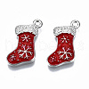 Alloy Enamel Pendants ENAM-Q443-010-RS-2