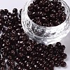 Baking Paint Glass Seed Beads SEED-US0003-4mm-K18-1