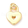 Brass Enamel Pendants KK-M218-11A-RS-3