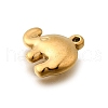 304 Stainless Steel Pendants STAS-C122-10G-2