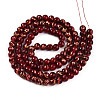 Baking Painted Glass Beads Strands DGLA-N010-8mm-07-2