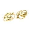 5Pcs 201 Stainless Steel Pendants STAS-M056-07G-2