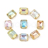 Brass Glass Rhinestone Sew on Rhinestones RGLA-U001-08G-02-1