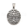 304 Stainless Steel Pendants STAS-A112-11AS-1