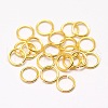 Brass Jump Rings KK-G277-7mm-G-NR-1