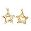 Brass Micro Pave Cubic Zirconia Pendants KK-M249-24G-1