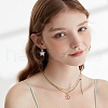 50Pcs 10 Styles Alloy Enamel Pendants ENAM-CJ0003-08-8