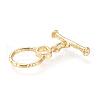 Brass Toggle Clasps KK-M108-A01-1