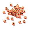 Opaque Acrylic Beads OACR-R005-02C-1