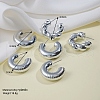 3Pairs Alloy Stud Earrings WG5D203-02-2