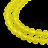 Transparent Glass Beads Strands X-EGLA-A034-T10mm-MD29-5