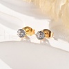 304 Stainless Steel Stud Earrings EJEW-I229-03G-A-2