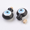 Handmade Lampwork Perfume Bottle Pendants X1-LAMP-P044-H04-2