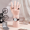 PVC Male Mannequin Right Hand Jewelry Bracelet Watch Ring Display Stands ODIS-WH0329-23C-5