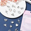18Pcs 8 Styles Alloy Glass & Resin Pendants DIY-FS0005-35-8