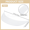 Plastic Hat Brim Board for Peaked Cap AJEW-WH0314-577B-2