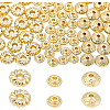 BENECREAT 90Pcs 3 Style Alloy Spacer Beads FIND-BC0002-08-1