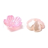 Gradient Color Acrylic Bead Caps OACR-Z028-01B-2