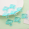 Transparent Acrylic Pendants TACR-T024-01B-946-6