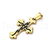 201 Stainless Steel Pendants STAS-C130-01A-G-2