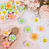 SUNNYCLUE 70Pcs 7 Colors Opaque Resin Decoden Cabochons RESI-SC0005-83B-3